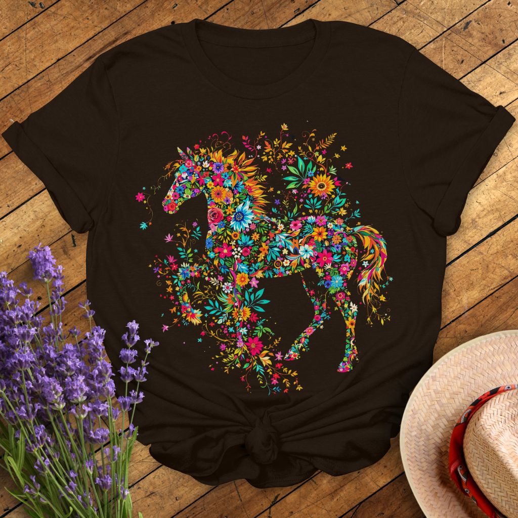 The Floral Horse T-Shirt
