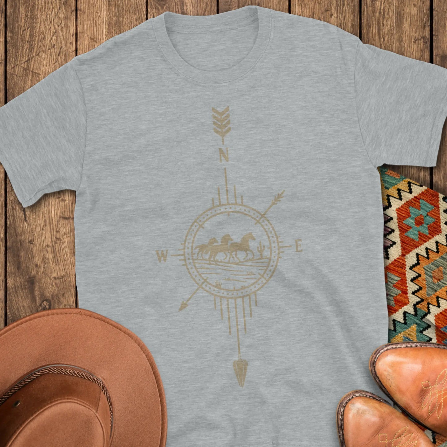Wild West Compass T-Shirt
