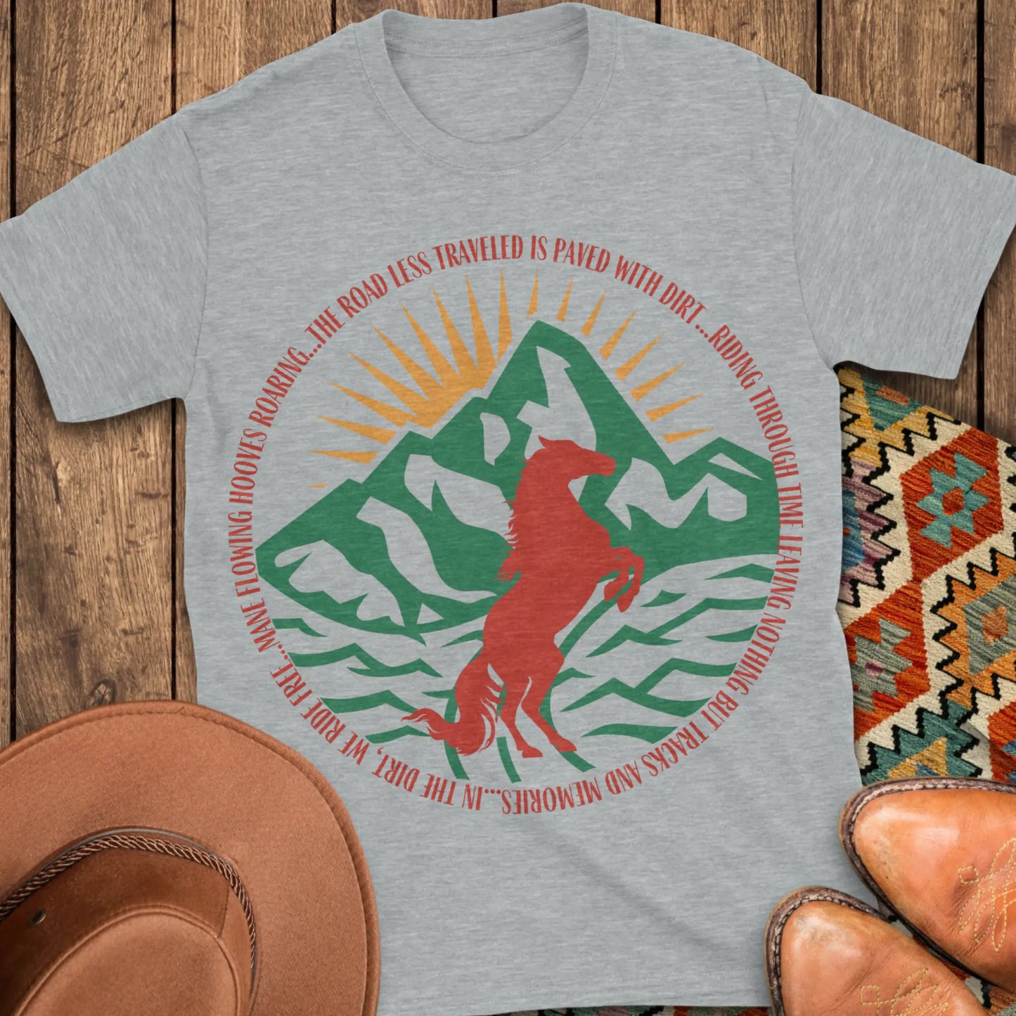 Riding The High Road T-Shirt