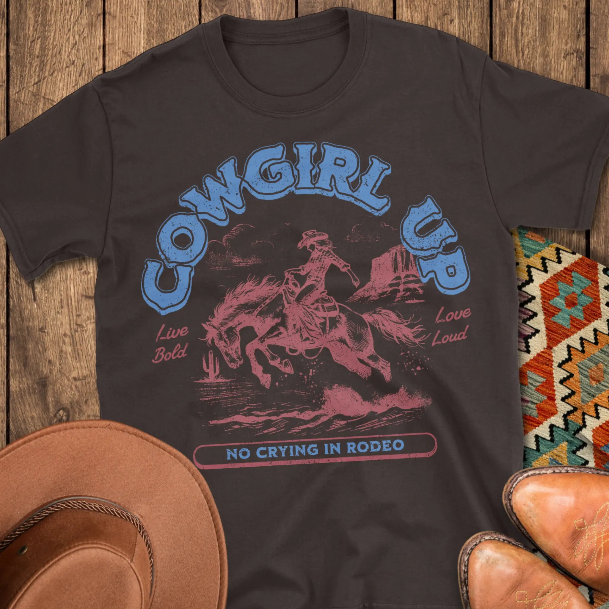 No Cryin' in Rodeo T-Shirt