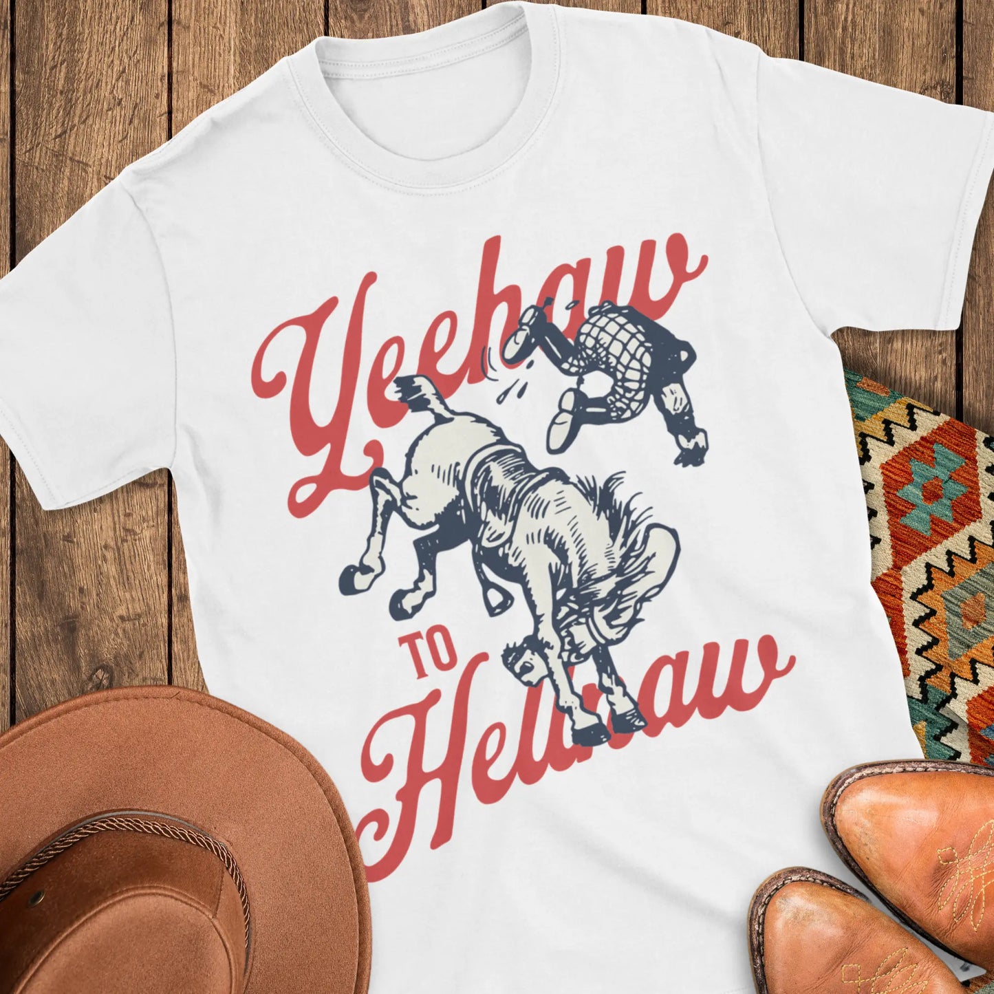 Yeehaw To Hellnaw T-Shirt