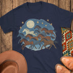 Mustangs in Moonshine T-Shirt