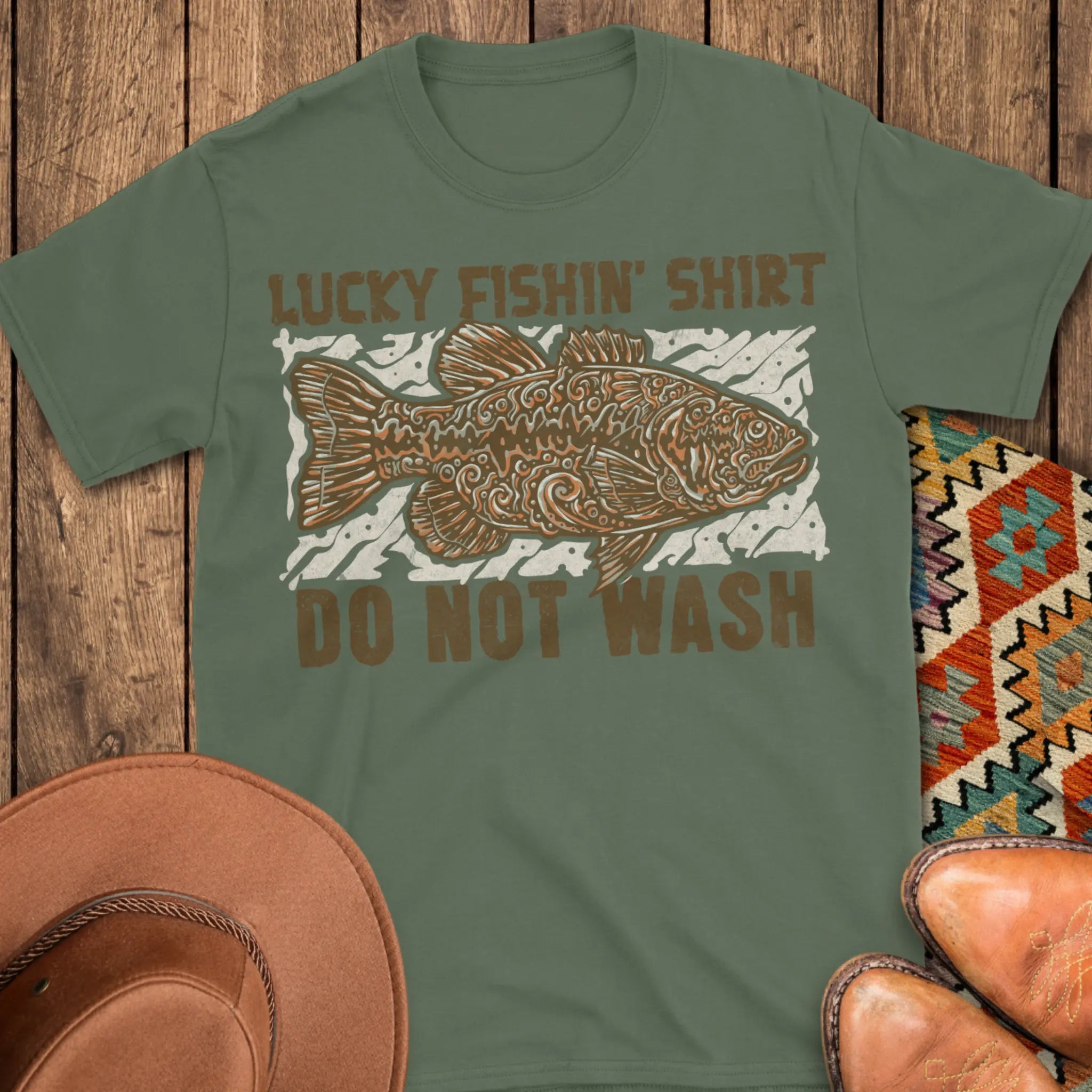 Lucky Fishin' T-Shirt
