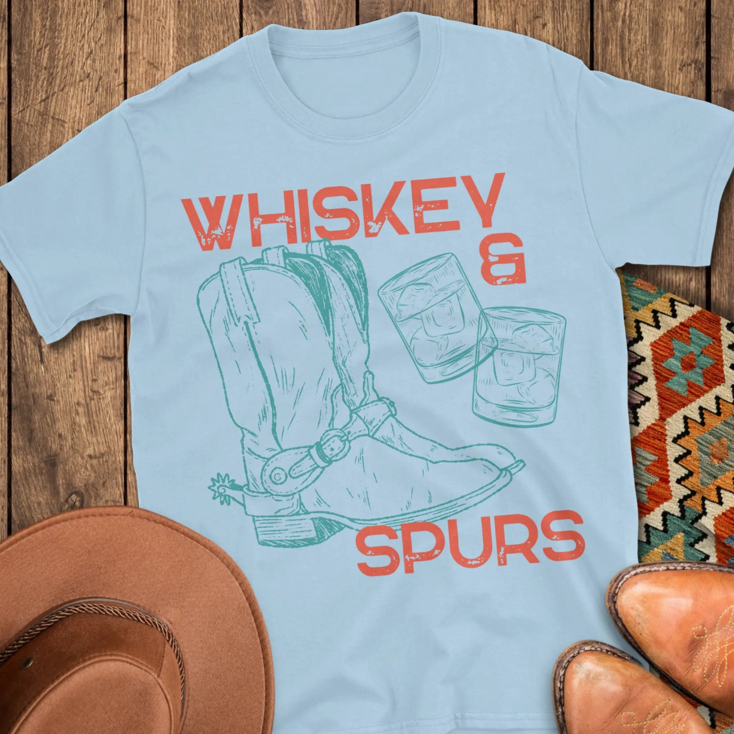 Whiskey & Spurs T-Shirt