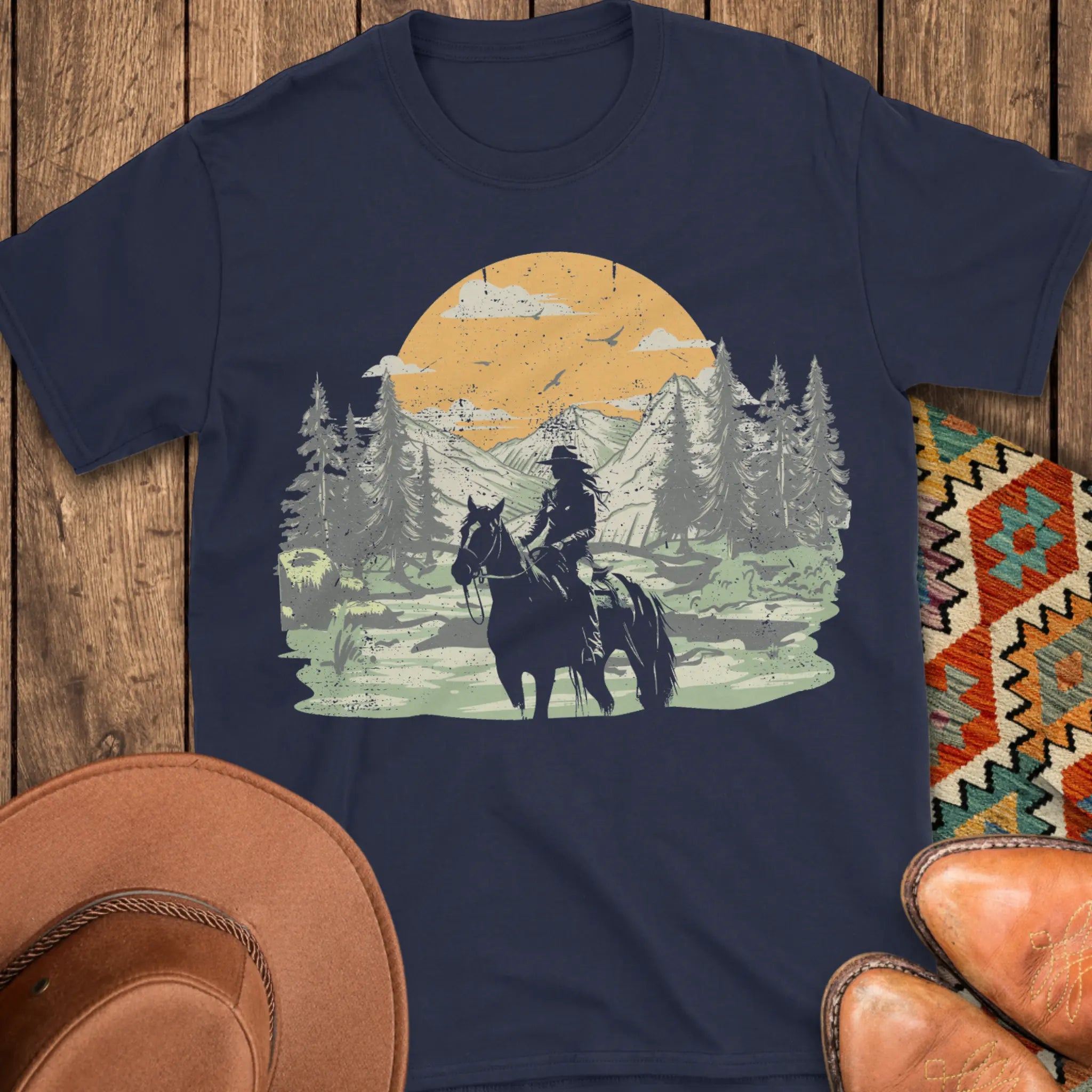 Sunset Riding T-Shirt