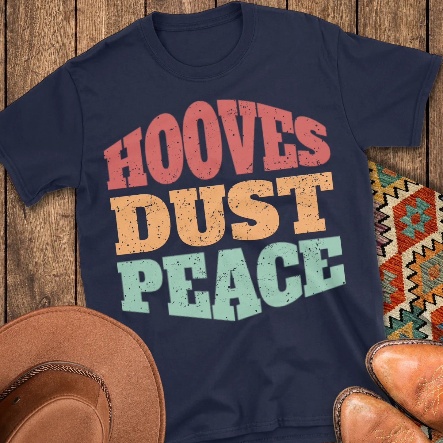 Hooves Dust Peace T-Shirt