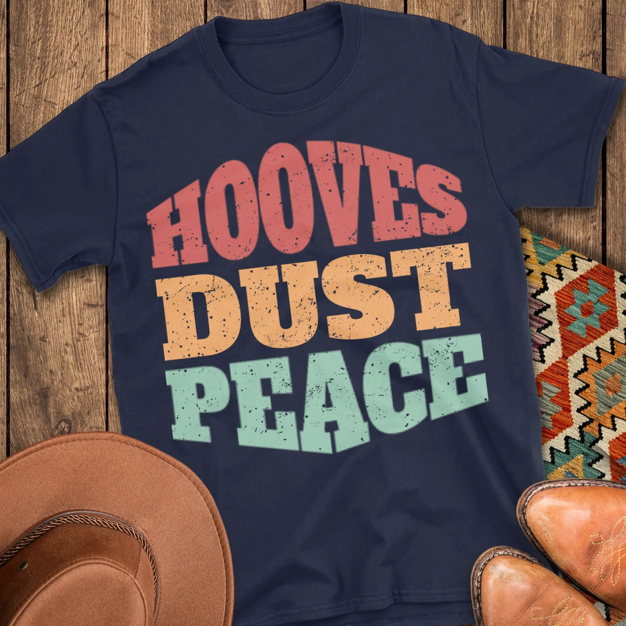 Hooves Dust Peace T-Shirt