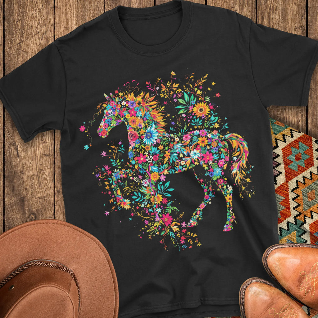 The Floral Horse T-Shirt