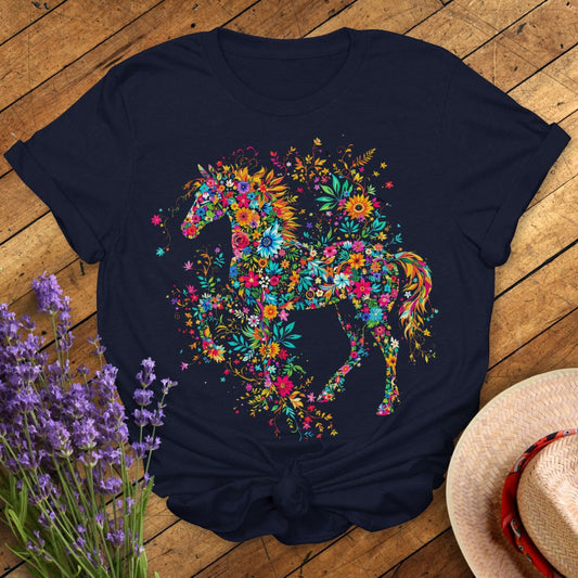 The Floral Horse T-Shirt