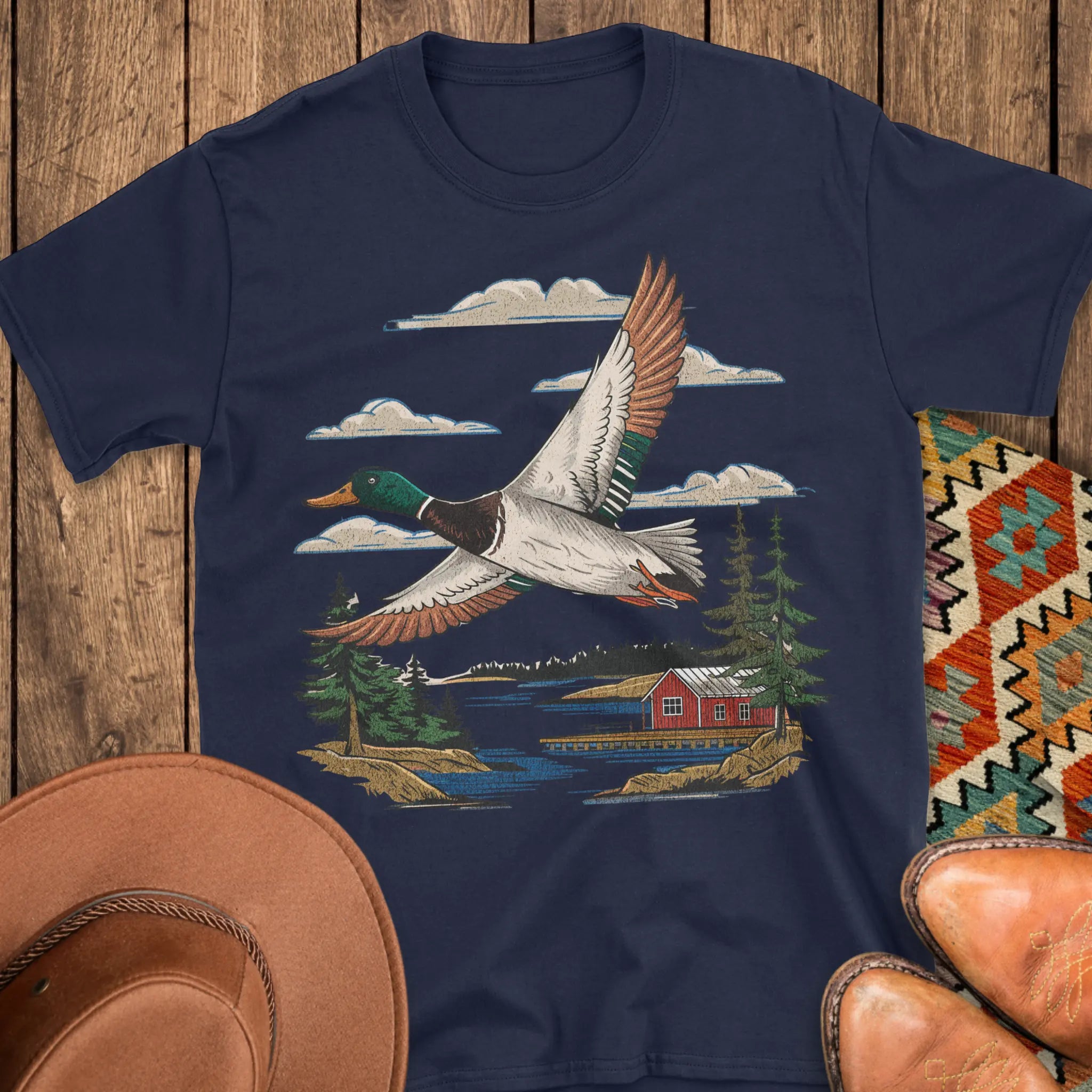 Flying Mallard T-Shirt