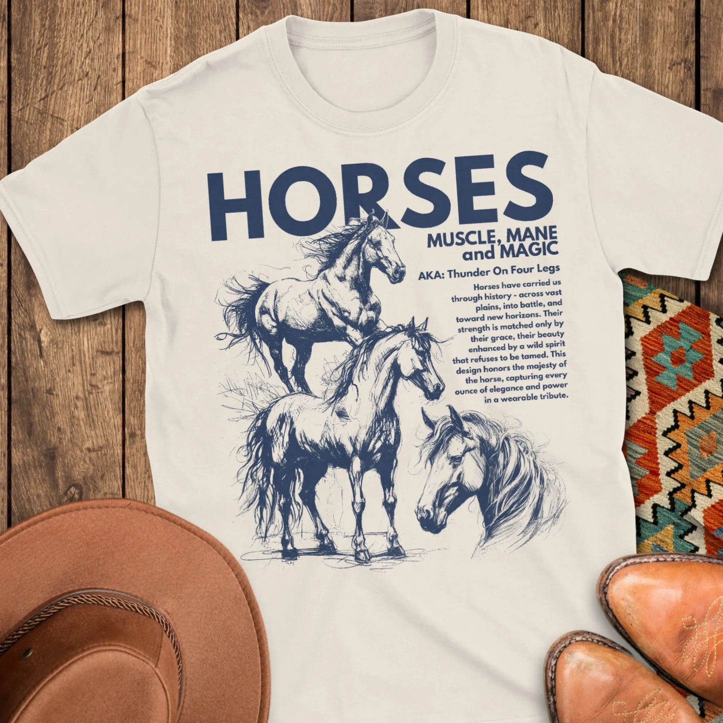 Muscle, Mane, Magic T-Shirt