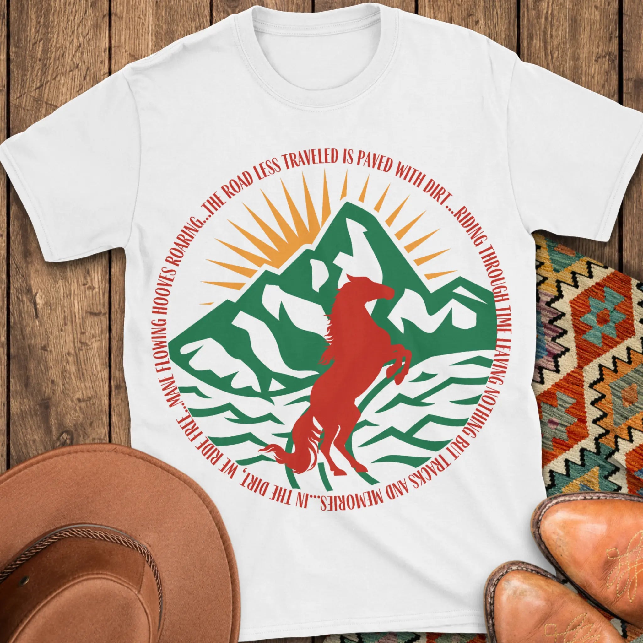 Riding The High Road T-Shirt