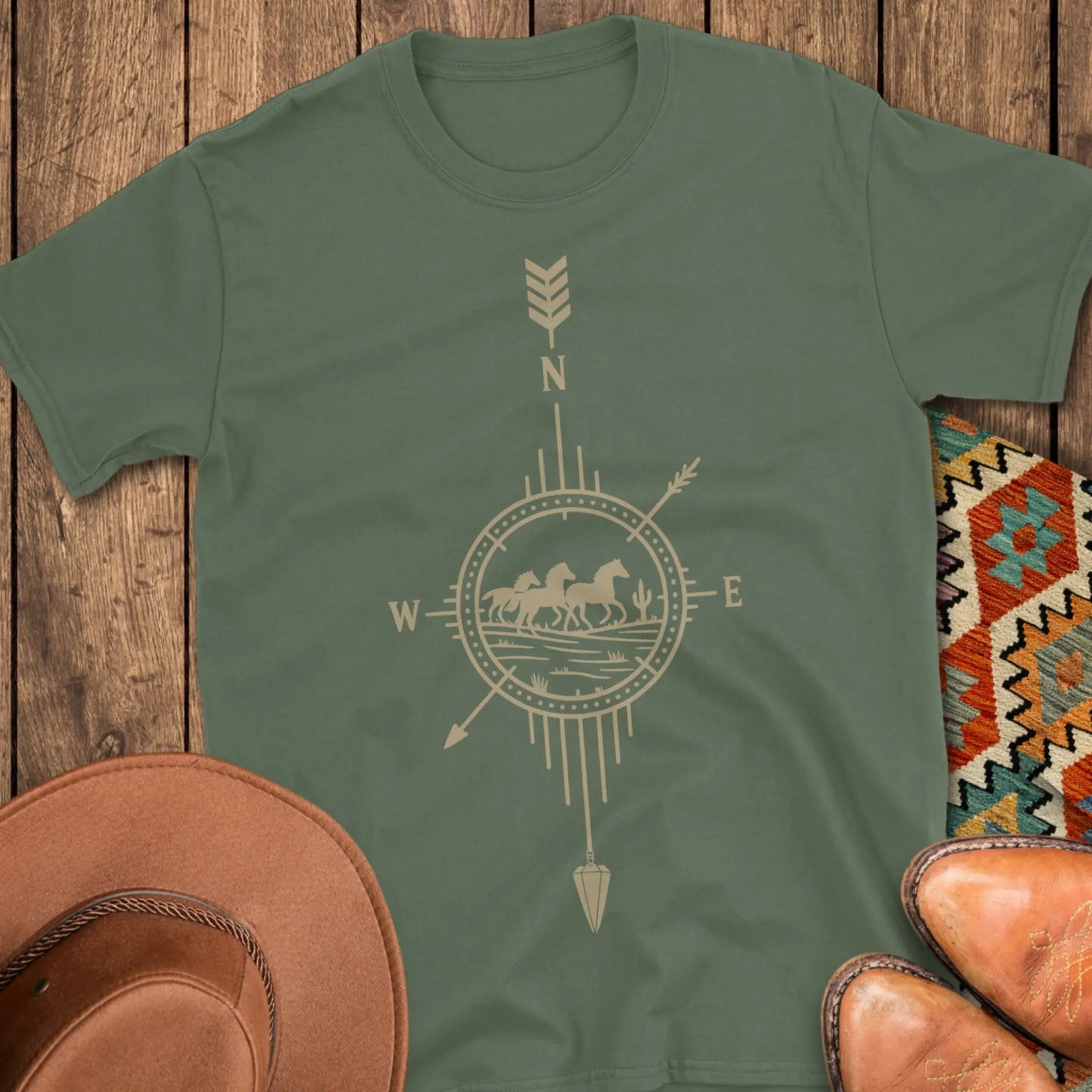 Wild West Compass T-Shirt