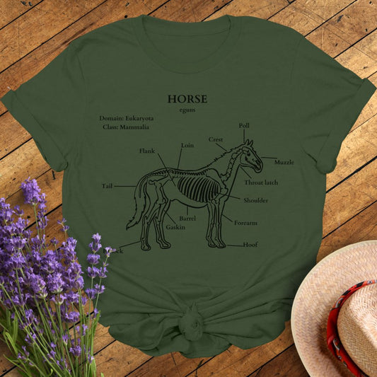 Anatomy Horse T-Shirt