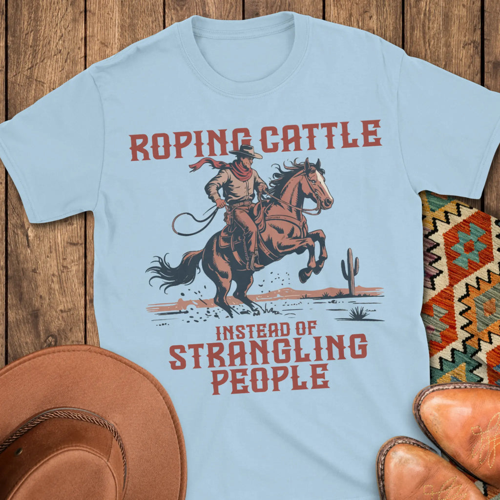 Roping Cattle T-Shirt