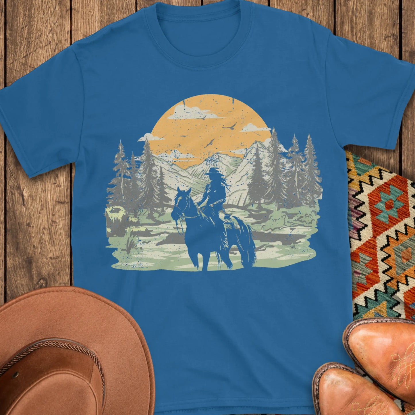 Sunset Riding T-Shirt