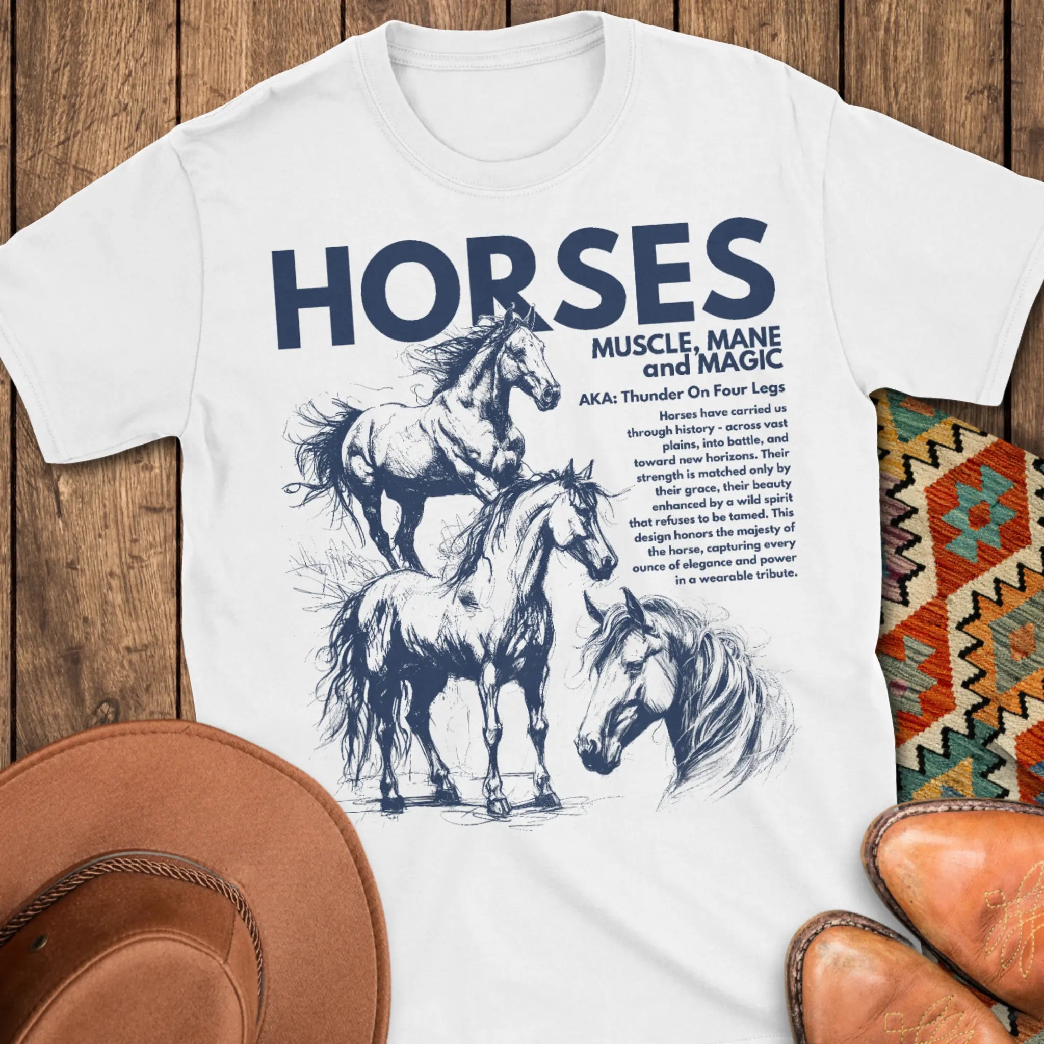 Muscle, Mane, Magic T-Shirt