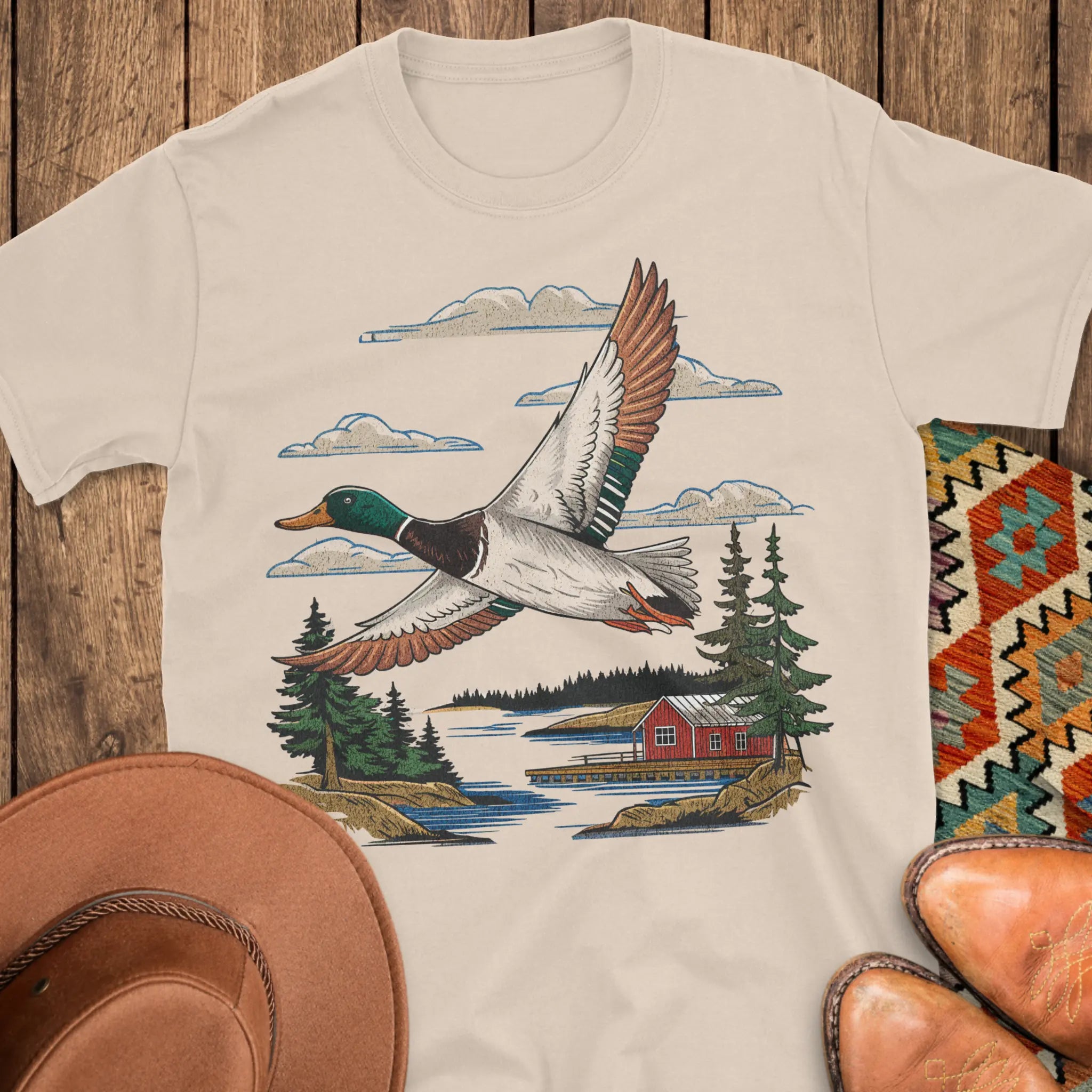 Flying Mallard T-Shirt