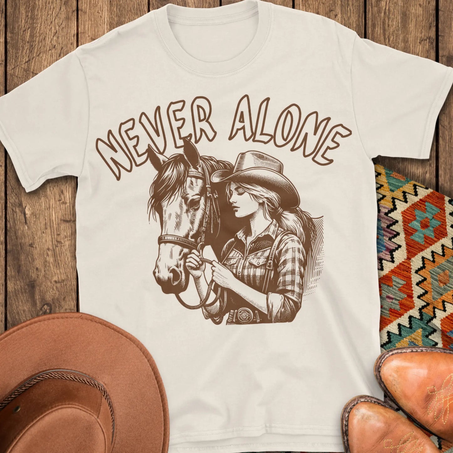 Never Alone T-Shirt