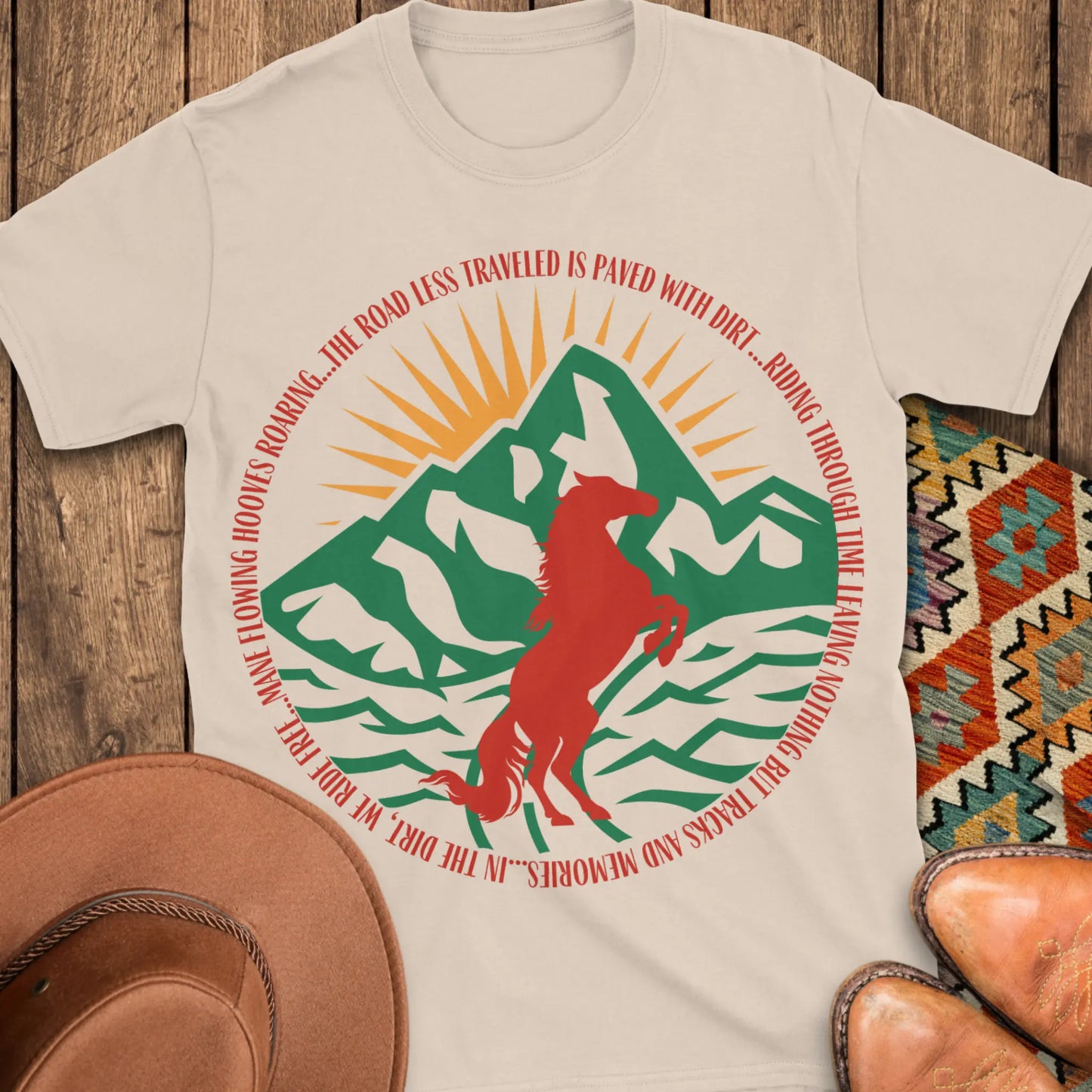 Riding The High Road T-Shirt