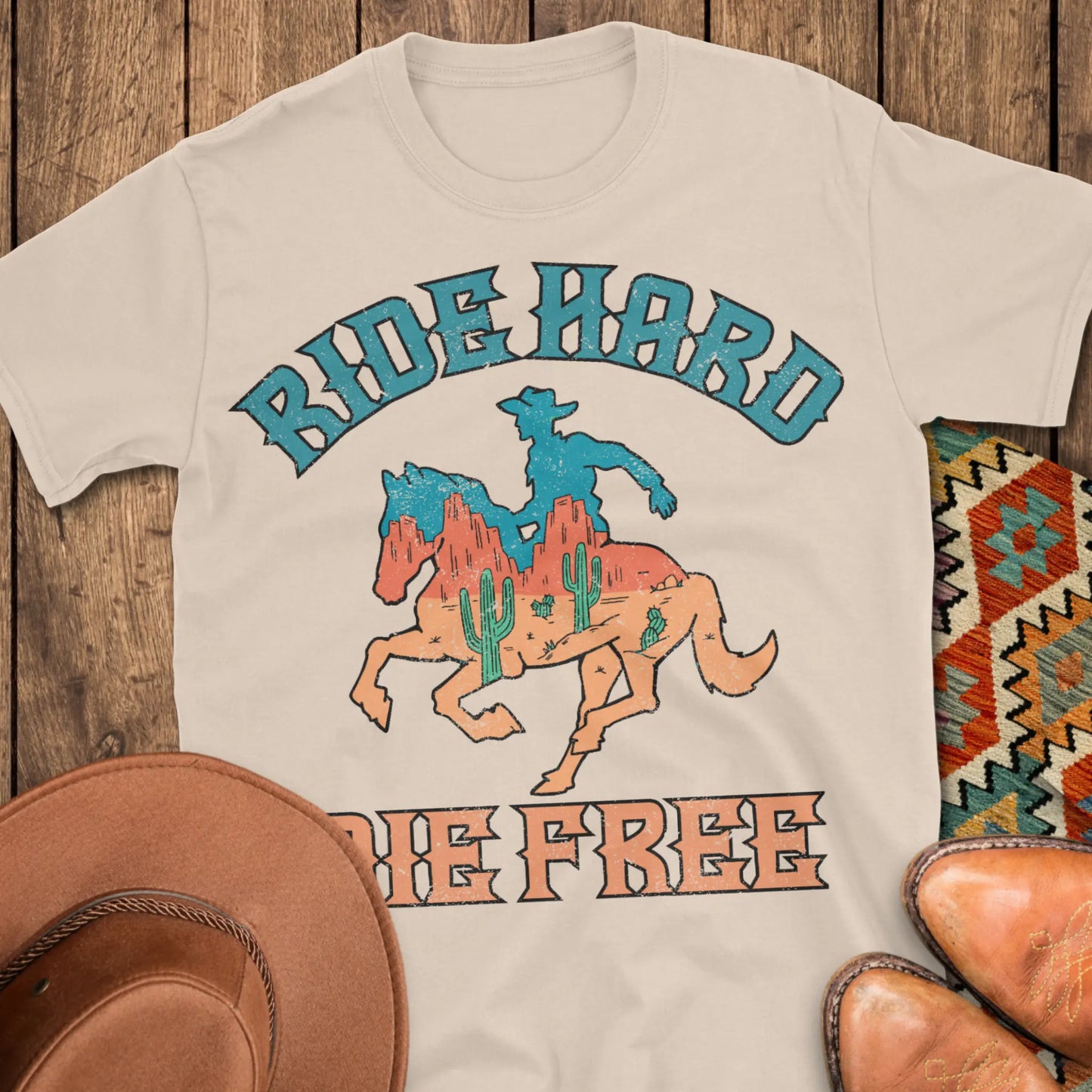 Ride Hard, Die Free T-Shirt