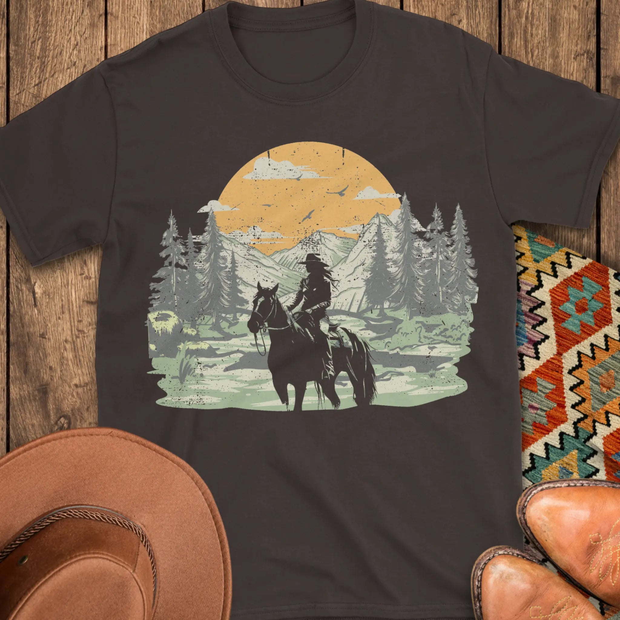 Sunset Riding T-Shirt