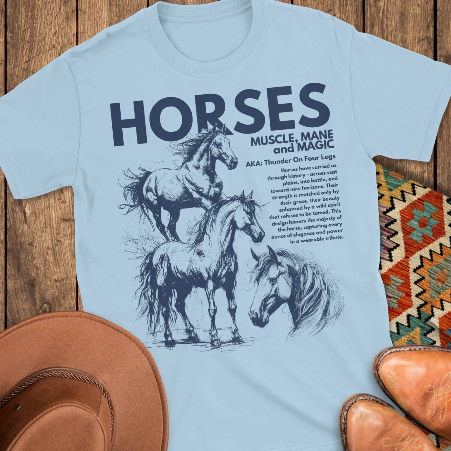 Muscle, Mane, Magic T-Shirt