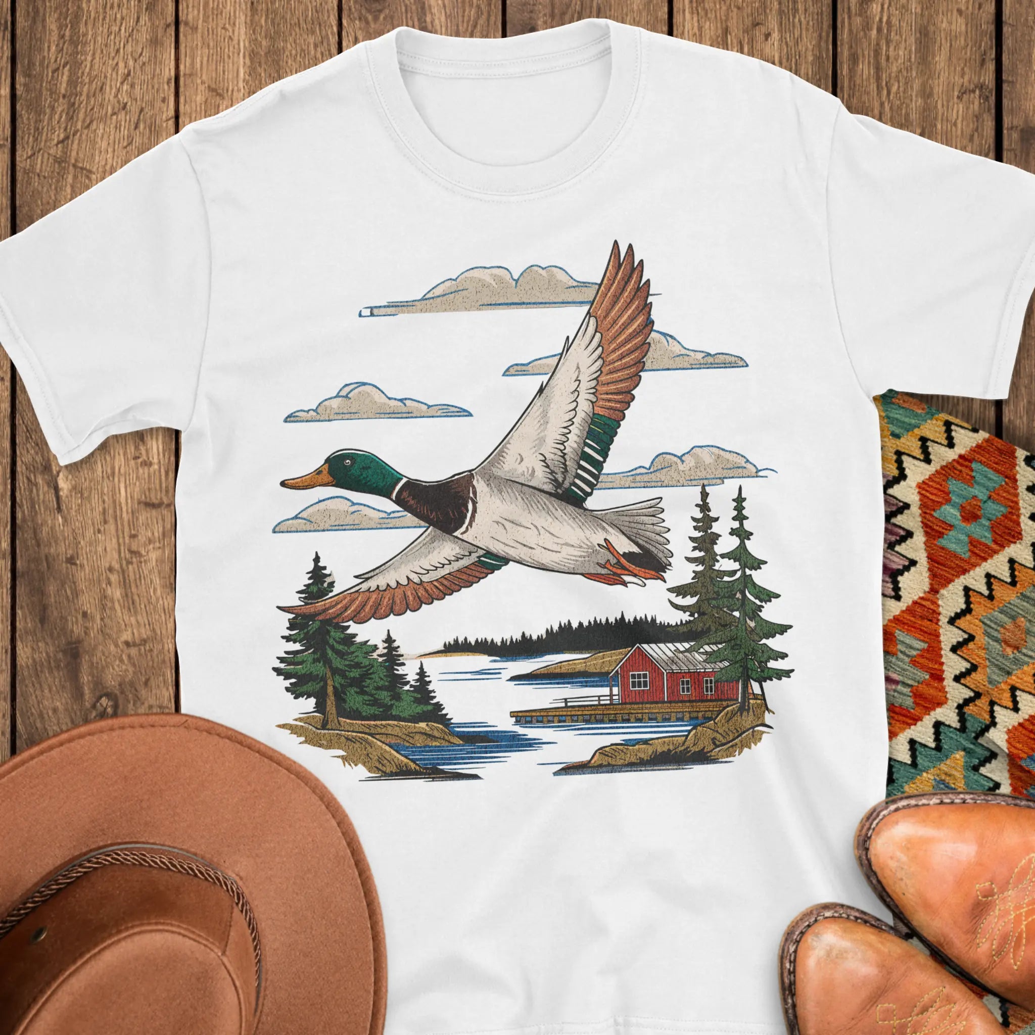 Flying Mallard T-Shirt