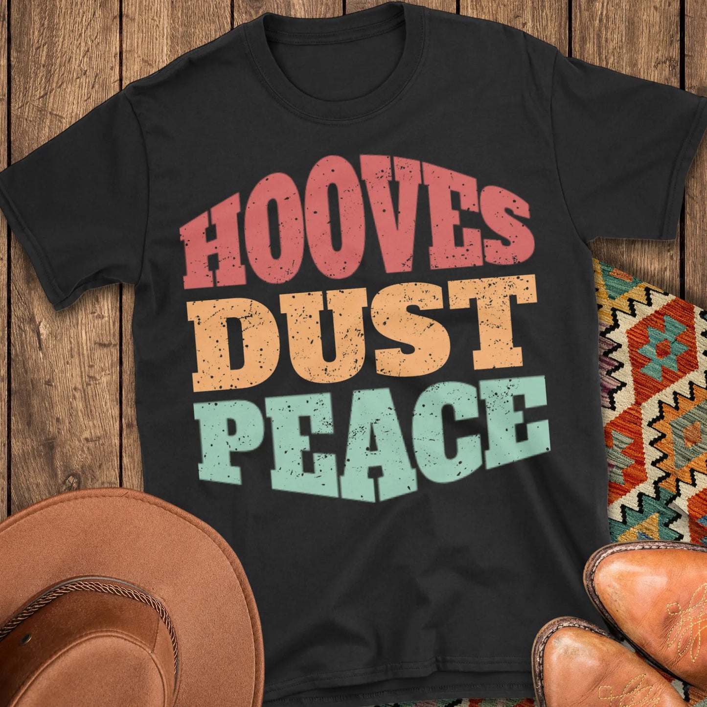 Hooves Dust Peace T-Shirt