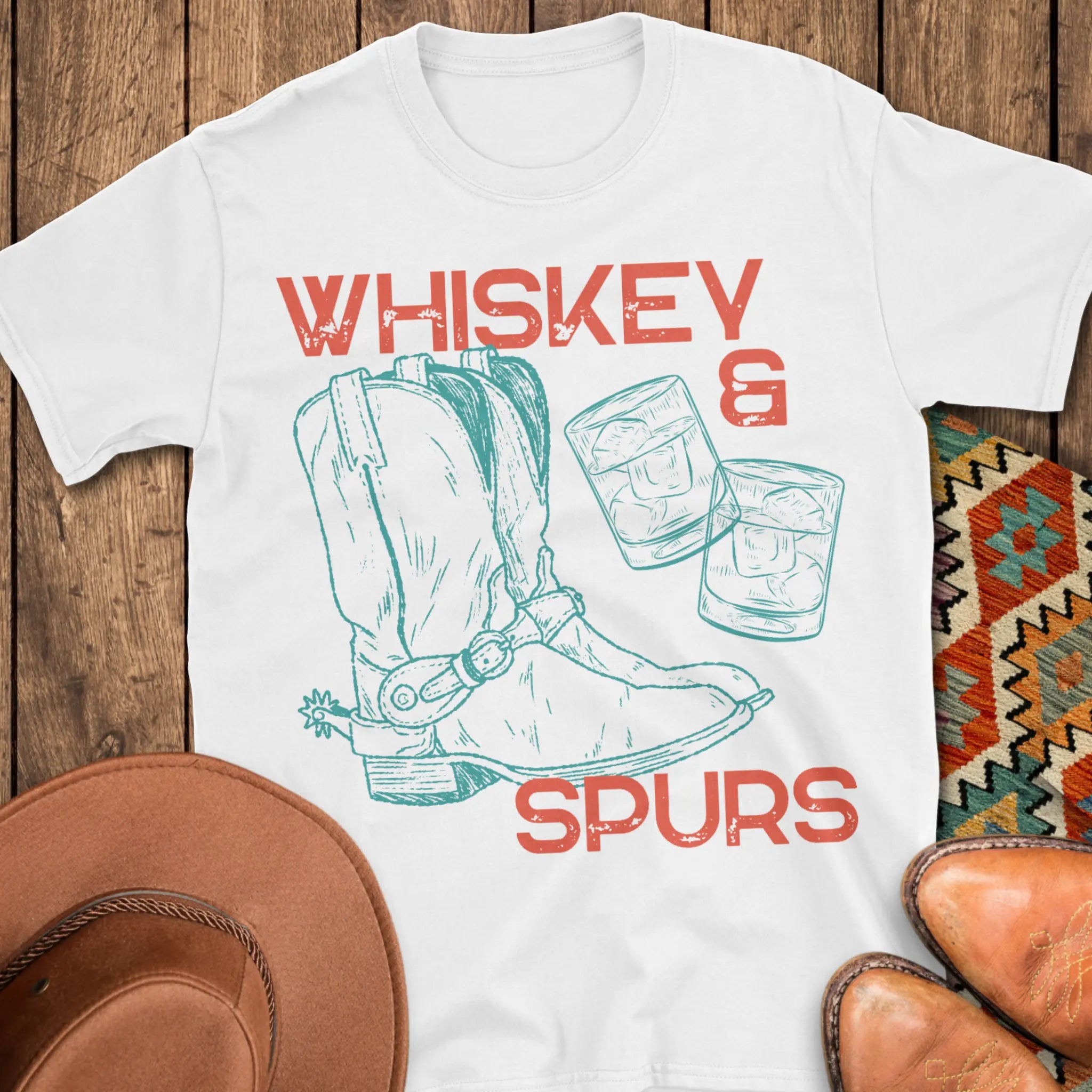 Whiskey & Spurs T-Shirt