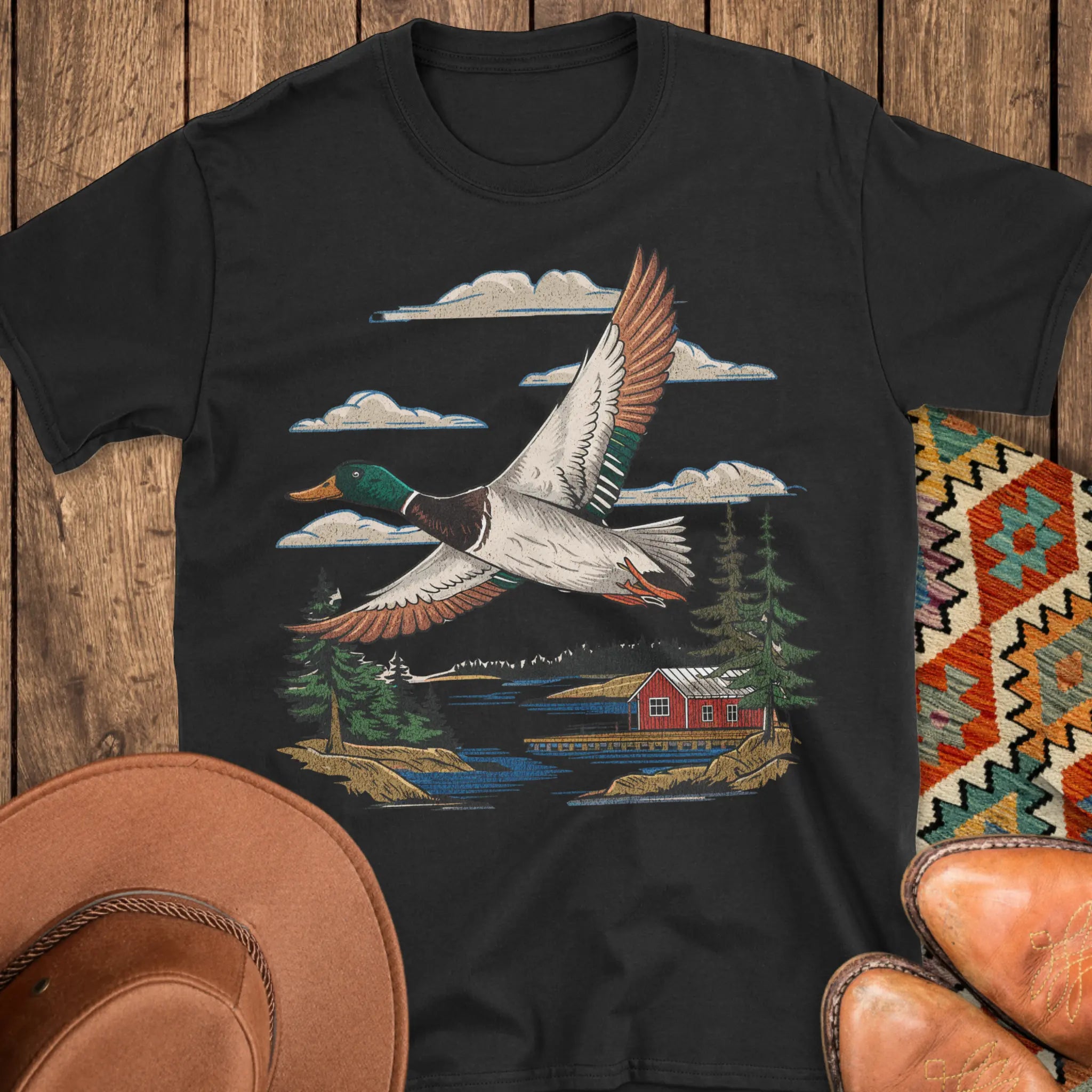 Flying Mallard T-Shirt