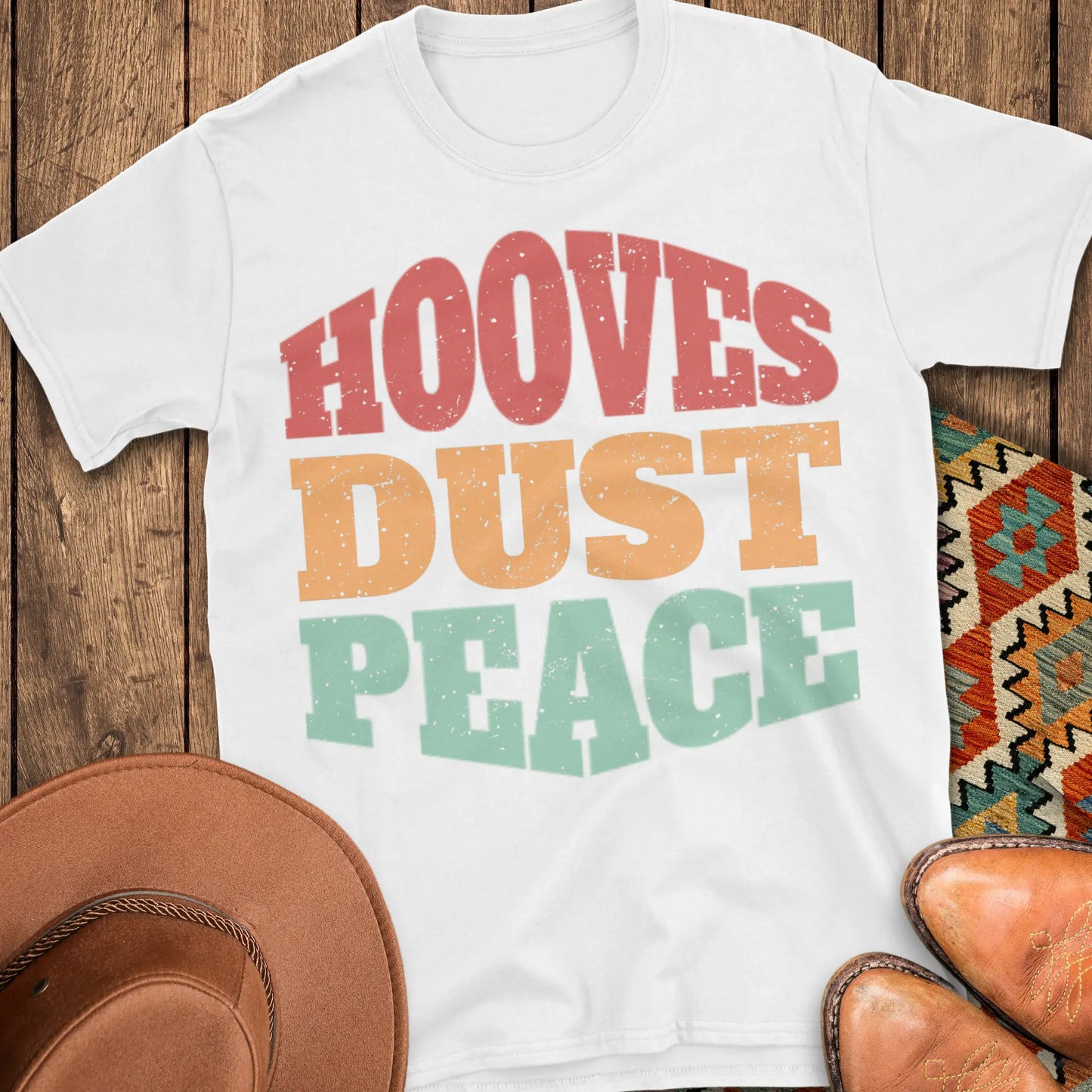 Hooves Dust Peace T-Shirt