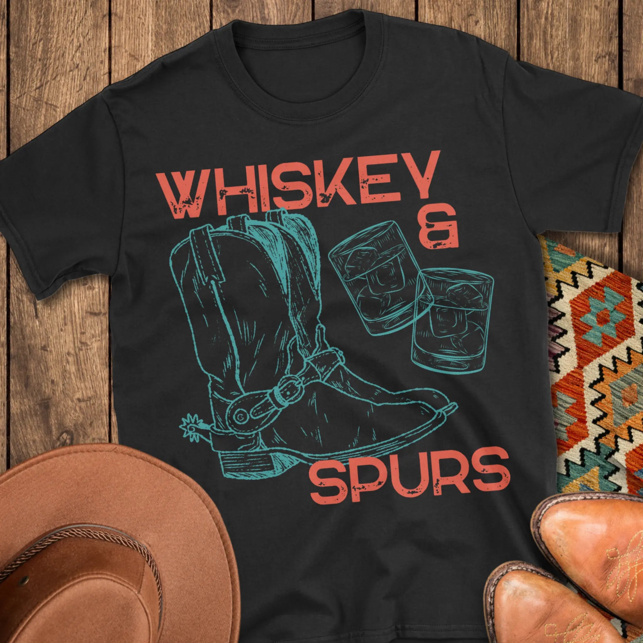 Whiskey & Spurs T-Shirt